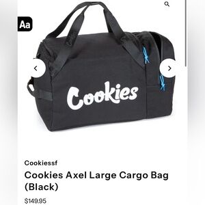 Cookies Black Axel Large Cargo Bag